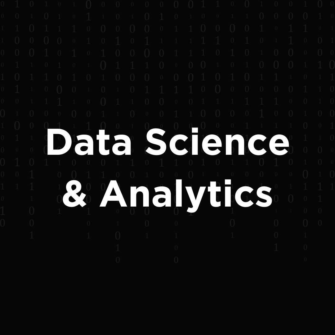 Image of Data Science & Analytics Text